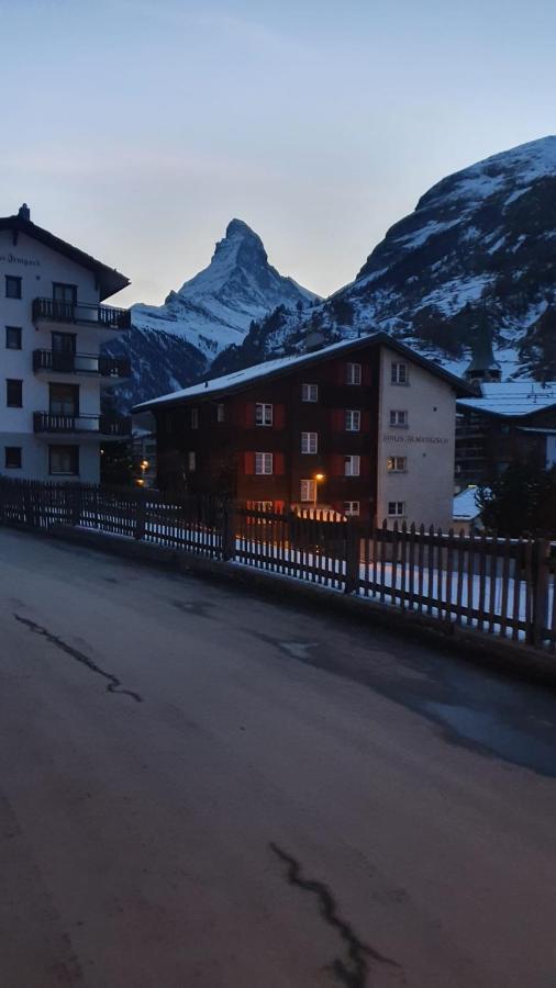 Apartmán Haus Brunnmatt Zermatt Exteriér fotografie